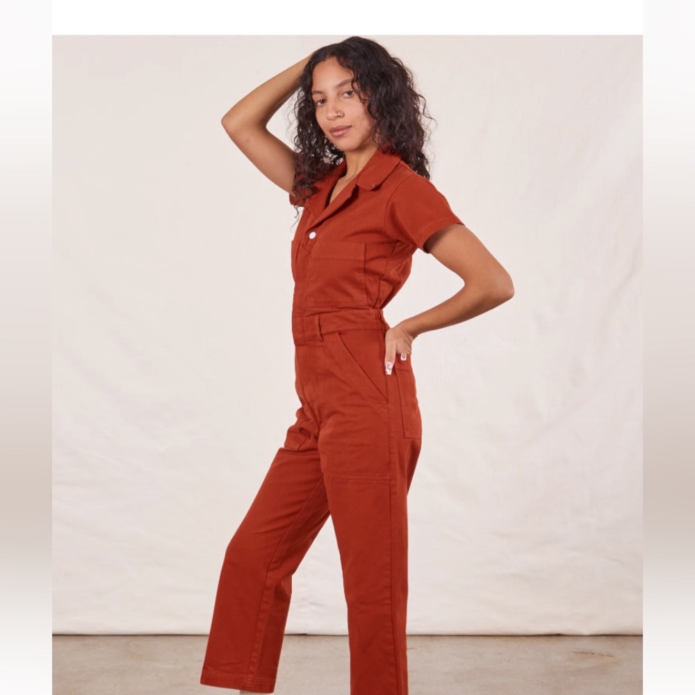 New short sleeve jumpsuit S